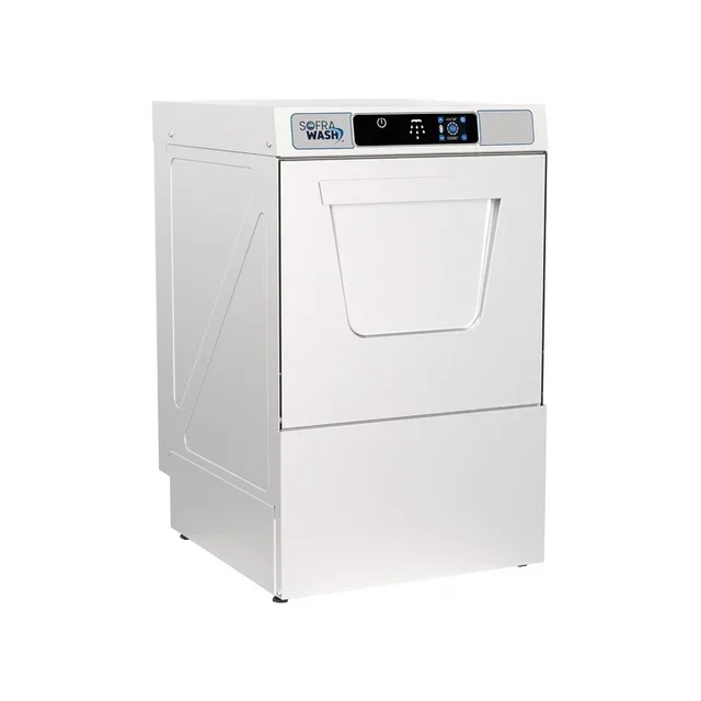 Professional Glass Washer with Built-in Drain Pump - 400x400 mm Basket - 230V Power Supply