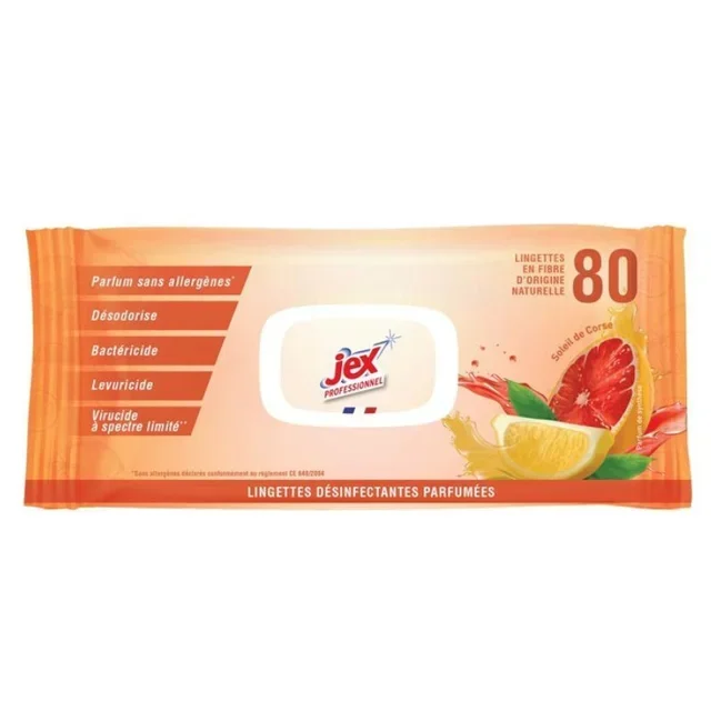 Soleil De Corse Disinfectant Wipes - 80 Units