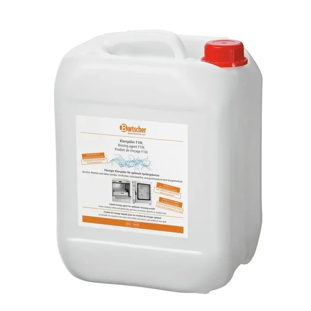 Professional Dishwasher Rinse Solution - 10 Liters