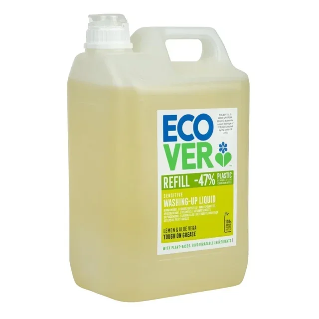 Lavavajillas Ecológico Concentrado Limón Aloe Vera 5L Ecover