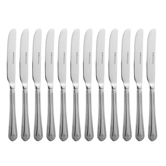 Lot de 12 Couteaux à Dessert Jesmond Acier Inoxydable