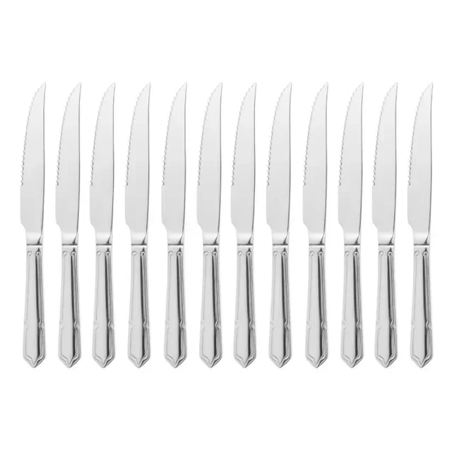 Lot de 12 Couteaux de Table Dubarry pour Viande