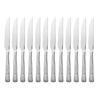 Kings Table Knife - 12-Piece Set for Meat