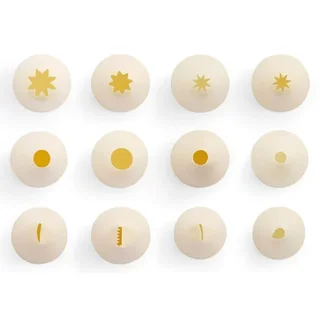 Set di 12 Beccucci da Pasticceria Assortiti