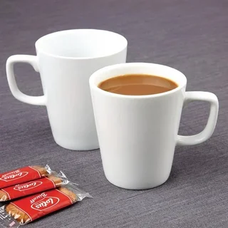12er Set Latte Kaffeetassen 285ml Keramik