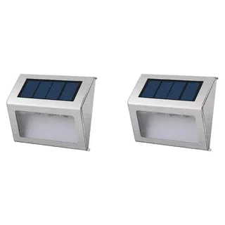 Wally Solar Wall Light - Pack of 2 Outdoor Luminaries