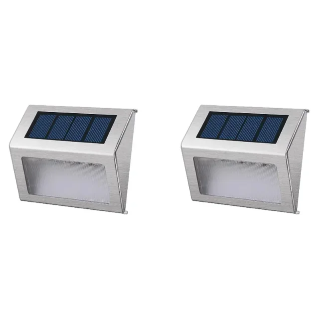 Wally Solar Wall Light - Pack of 2 Outdoor Luminaries