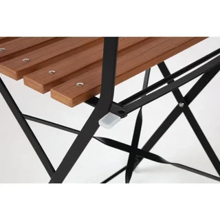 Cadeiras de Bistrô Estilo Madeira - Conjunto de 2