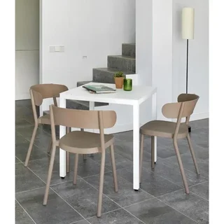 Casino Esszimmerstuhl - Grau Grün - 2er Set