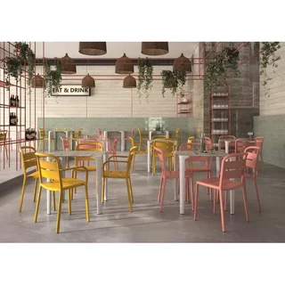 Como Dining Chair - Ivory Velvet - Set of 2