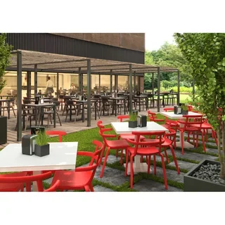 Cadeira de Bar Alta Tokyo Preta - Conjunto de 2 Cadeiras de Design Contemporâneo