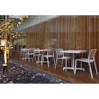 Cadeira Lama - Cor Areia - Conjunto de 2 Cadeiras de Design