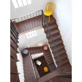 Lot de 2 Chaises Sue Lamas Noires - Design Contemporain