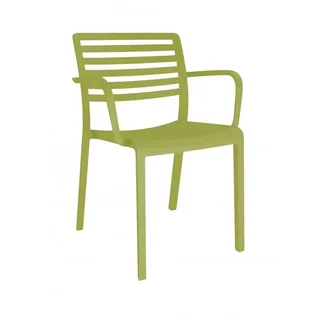 Lot de 2 Fauteuils Design Lama Vert Olive