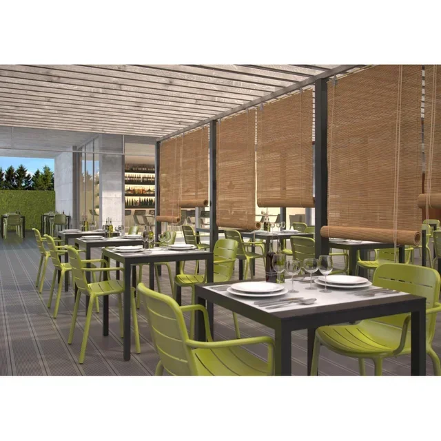 Set di 2 Poltrone Gina - Tessuto Sabbia