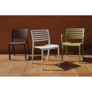 Lot de 2 Fauteuils Lama en Velours Gris Foncé