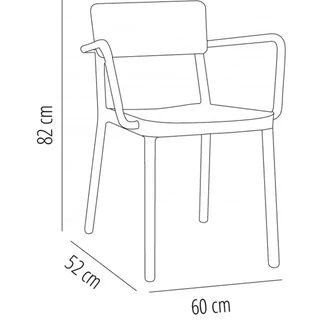Pack 2 Sillones Lisboa - Chocolate