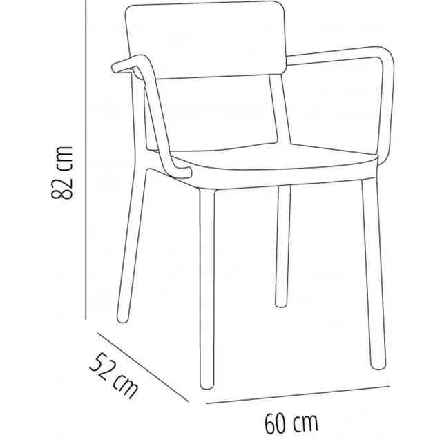Pack 2 Sillones Lisboa - Chocolate
