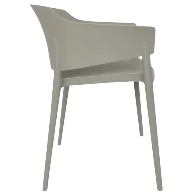 Lorenzo Café Grey Armchair – Set of 2 – Contemporary Style & Premium Comfort