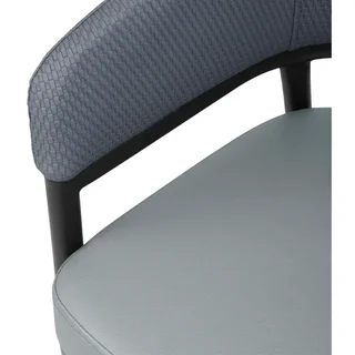 Pack of 2 Meridian PVC Blue Armchairs