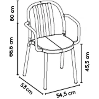 Set of 2 Sue Lamas Design Armchairs – Black Upholstery