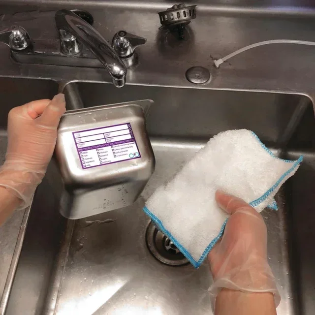 Pack of 20 Reusable Food Allergen Labels