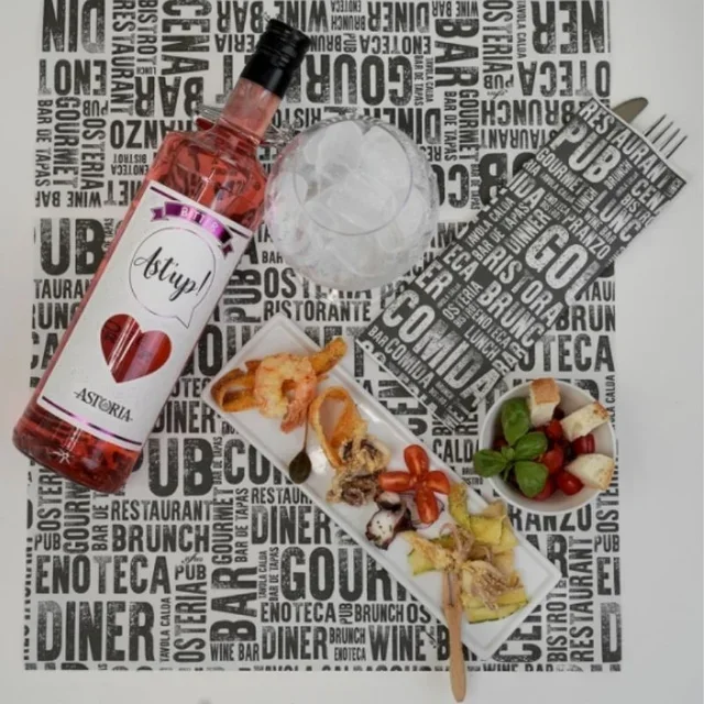 Lot de 2000 Sets de Table Cellulose Gourmet - 40 x 30 cm