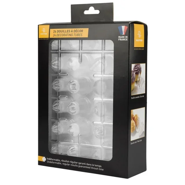 Set di 24 Beccucci da Pasticceria Assortiti - Scelta del Pasticcere