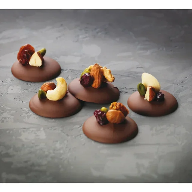 Kit Discos Chocolate Negro o Leche - Lote de 24 - Formato Redondo ⌀ 40 mm Grosor 2 mm