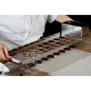 Kit Discos Chocolate Negro o Leche - Lote de 24 - Formato Redondo ⌀ 40 mm Grosor 2 mm