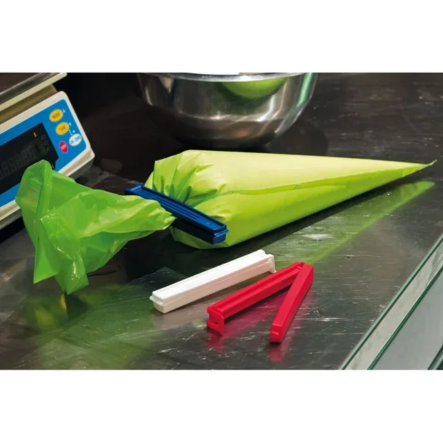 Set di 3 Clip di Chiusura per Sacchetti e Tasche - Chiusura Rapida Riutilizzabile