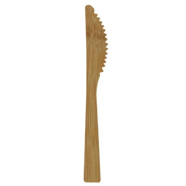 Eco-Friendly Bamboo Knife 17 cm - Pack of 30