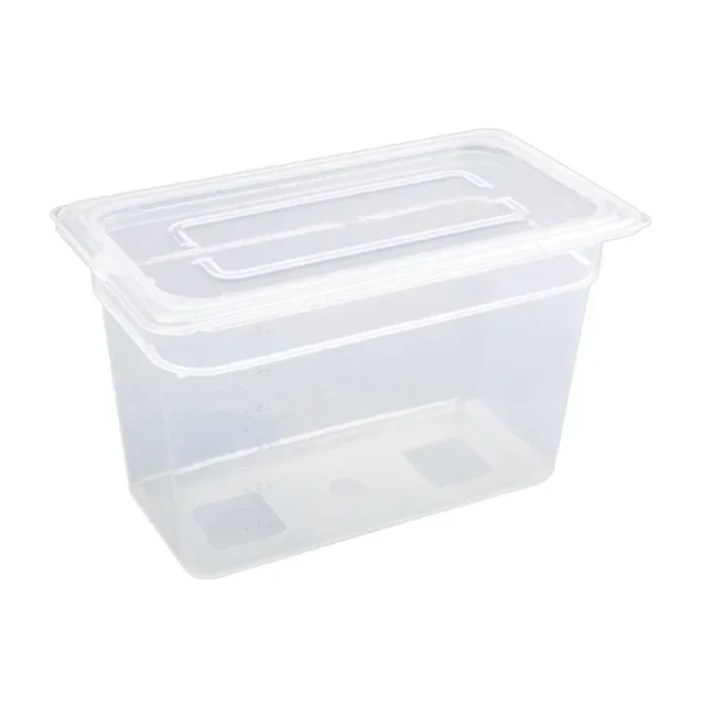 Set of 4 Gastronorm GN 1/3 Trays in Polypropylene