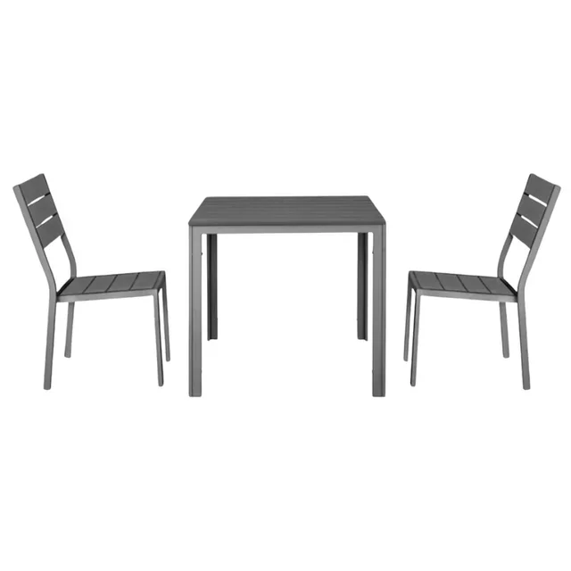 Silla de Listones Valletta Gris - Pack de 4