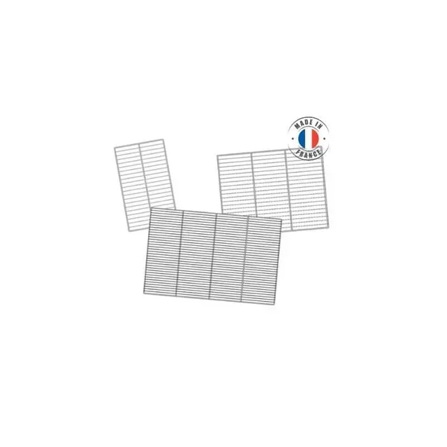 Lot de 4 Grilles de Cuisson Inox 600 x 400 mm