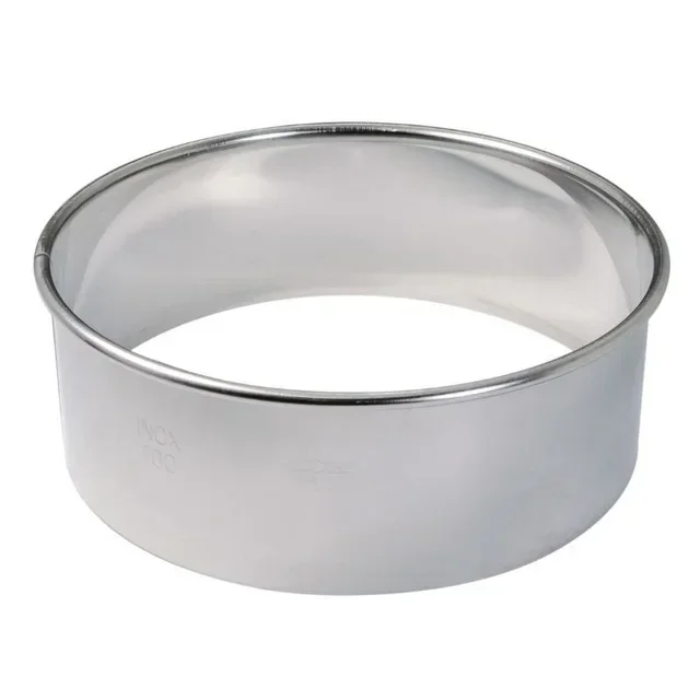 Juego de 8 Cortadores de Masa Circulares - Diámetros 30 a 110 mm