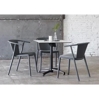 Steely Chair - Sand Color - Set of 2 pieces