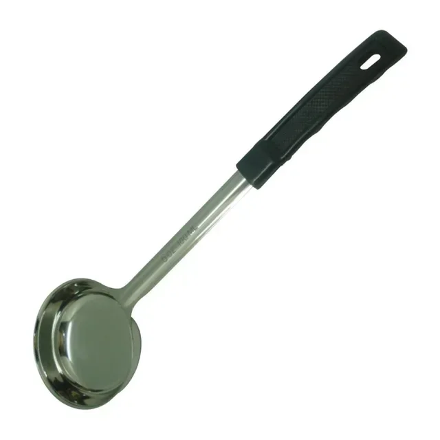 Black Stainless Steel Serving Ladle - 178 ml Capacity