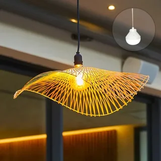 Natural Bamboo Pendant Light - Laia Nomad Design