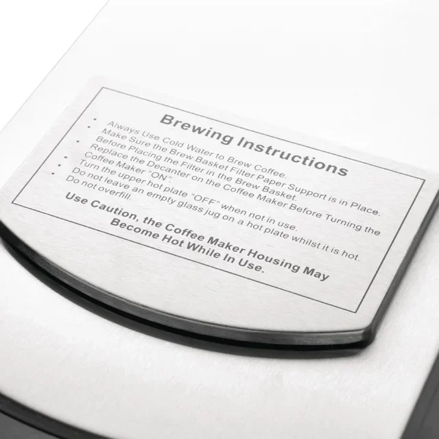 Máquina de Café de Filtro com Jarra Térmica Grande Capacidade 2,3 Litros