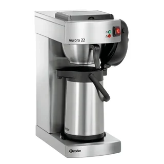 Aurora 22 Manuelle Kaffeemaschine mit Integrierter Pumpenthermoskanne