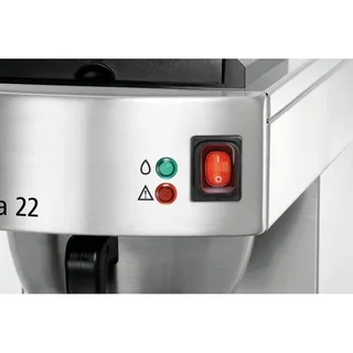 Aurora 22 Manuelle Kaffeemaschine mit Integrierter Pumpenthermoskanne