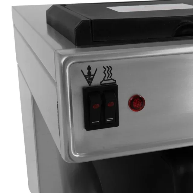 Pro Coffee Maker Double Tank 2x2 Liters Stainless Steel