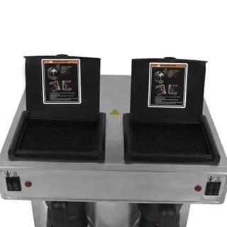 Pro Coffee Maker Double Tank 2x2 Liters Stainless Steel