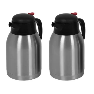 Pro Coffee Maker Double Tank 2x2 Liters Stainless Steel