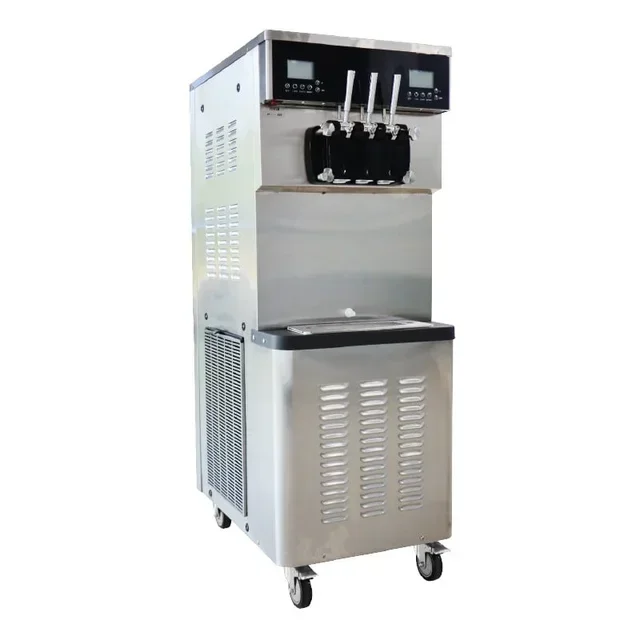 Commercial Double Tank 2x8L Italian Ice Cream Machine