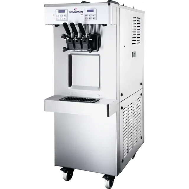 Italian Ice Cream and Frozen Yogurt Machine on Wheels - Output 45 Liters/Hour