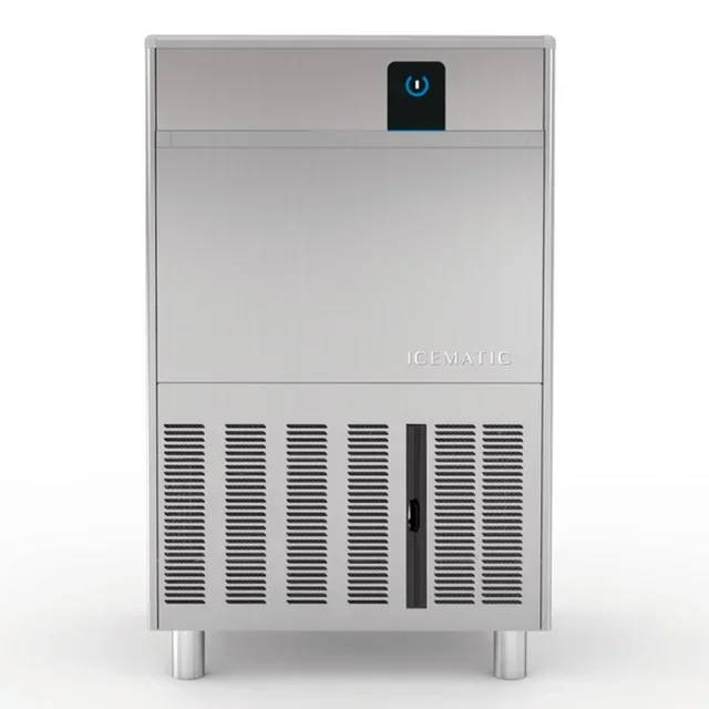 Macchina per Ghiaccio a Cilindro Cavo - Produzione 62 kg/giorno - Raffreddamento a Piastre