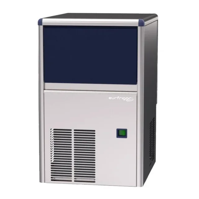 Machine à Glaçons Cubes Pleins 30kg/24h - Système de Refroidissement par Air