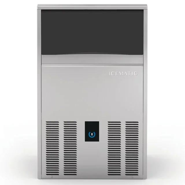 Macchina per Ghiaccio a Cubetti ad Aria 52 kg con Sistema di Nebulizzazione